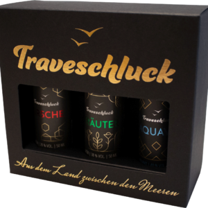 Traveschluck Probierpaket - das hochwertige Tasting-Set aus dem Norden.